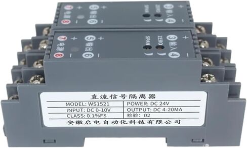 عزل إشارة الجهد 4-20MA 0-75MV مرسل إشارة تمثيلية صغيرة DC12V DC24V DC (إدخال 1-5V) in Kuwait