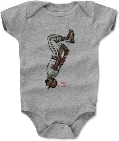 500 LEVEL Ozzie Smith Baby Clothes - Ozzie Smith Sketch Backflip in Saudi Arabia