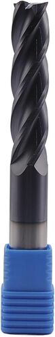 BestParts High Performance Solid Carbide Long End Mill, AlTiN Coated, 4 Flute, 30 Degree Helix, 3/4" Cutting Diameter, 3/4" Shank Diameter, 3" Length of Cut, 6" Overall Length in Saudi Arabia