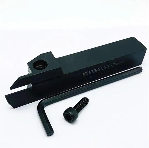 MGEHR1010 MGEHR1212 MGEHR1616 MGEHR2020 MGEHR2525 Outer Grooving Tool Handle Carbide Insert, 10PCS Inserts Turning Tool(MGEHR2020-3,NO Insert) in Saudi Arabia