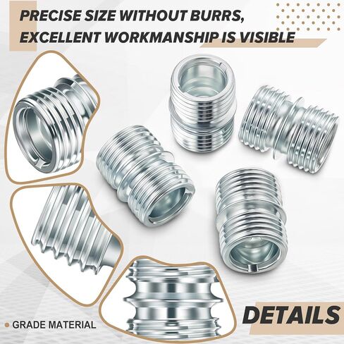 Shimeyao 8 Pcs Coarse Thread 16 Teeth Connector for Diameter Wire Shelving Poles, Shelving Connectors Parts Accessories for Shelf Unit, Extending Rack(25.4mm/1 Inch) in Saudi Arabia