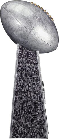 Tecade Awards Fantasy Football Champion Trophy - Gold أو Silver ، 11.5 أو 16 بوصة - جائزة FFL المحفورة المخصصة - تخصيص الآن in Kuwait