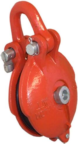 MH GLOBAL Bail Snatch Block Hoist Rigging Shackle Pulley Size 3 Inch WLL 1.5 Ton in Saudi Arabia