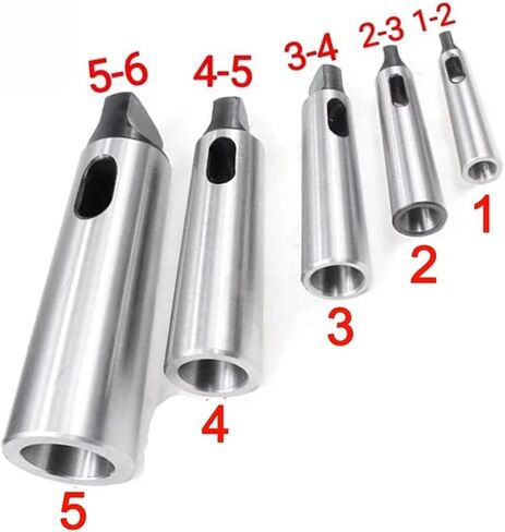 1pcs MT1 MT2 MT3 MT4 MT5 Sleeve Arbor Morse Taper Adapter Reducing Sleeve for Morse Taper Sleeve Shank Tool Handle(MT3-MT4) in Saudi Arabia