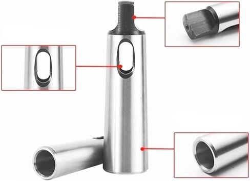 1pcs MT1 MT2 MT3 MT4 MT5 Sleeve Arbor Morse Taper Adapter Reducing Sleeve for Morse Taper Sleeve Shank Tool Handle(MT3-MT4) in Saudi Arabia