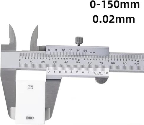 Calipers 530-119 Measurement Scale Gauges Vernier Caliper 6in 0-150mm 200mm 300mm Tool(0-200mm 0.02mm) in Kuwait