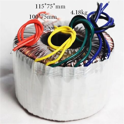 Pure Copper Dual 24V Dual 30V12v6V Ring Bull Transformer 800W Audio Amplifier Power Supply AC AC Ring fire Bull(800W Dual 24V) in Saudi Arabia