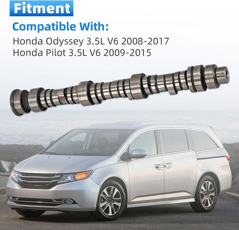 14100-RGW-A02 Front Camshaft Compatible with Honda Pilot 2009-2015 Honda Odyssey 2008-2017 3.5L V6 Replacement for 14100-RGW-A01 in Saudi Arabia