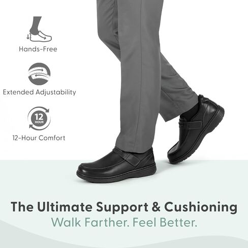 Orthofeet Men's Orthopedic Xavier Hands-Free Slip On Casual Shoes in Saudi Arabia