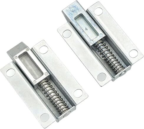 Door Bolt Latch Zinc Alloy Security Automatic Window Gate Spring Bounce Lock Hardware 1Pcs(Xk1003-2-304) in Saudi Arabia