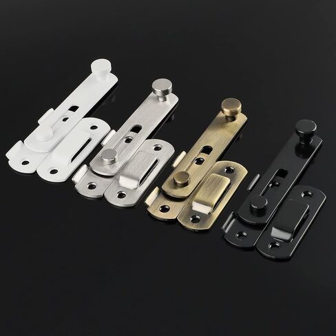 Thicker Door Lock Slide Gate Latch Tiny Door Bolt Stainless Steel for Wooden Garden Shed Locks 1Pcs(Antique Bronze) in Saudi Arabia