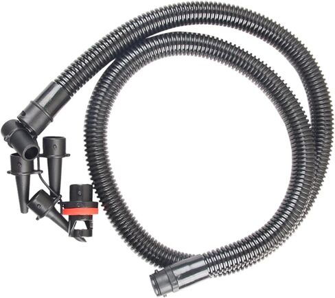 Inflatable Air Pump Hose Adaptor Spare Inflation Pump Hose 120cm Black PP Inflatable Boat Accessories in Saudi Arabia