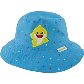Nickelodeon Boys' Bucket Baseball Cap, Baby Shark Toddler Sun Hat for Ages 2-4