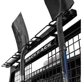 BACKRACK Landscape Tool Holder Attachment | 11-Tool, Black | 41011 | Universal w Frame's