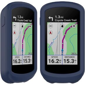 Case Compatible with Garmin Edge Explore 2 - Full Body Protective Bumper | Shockproof Protective Silicone GPS Bicycle Case Protective Cover - in Black