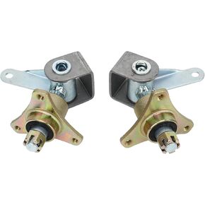 Fydun 17mm 3 Stud Front Wheel Hubs Steering Spindle Steel Alloy Wheel Hub Bearing Flange for 6in Tires Quad Bike ATV Go Kart in Saudi Arabia