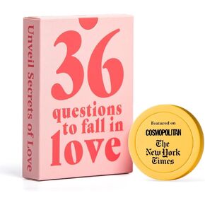36 Questions to Fall in Love - Perfect Couples Games - Date Night Ideas - Romantic Love Games - Relationship Card Games - Date Deck for Couples Activities - Gifts for Her - Exciting Board Game in Saudi Arabia