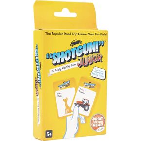 WHAT DO YOU MEME? Shotgun Junior - The Family Road Trip Game for Kids