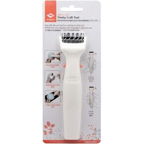 Bira Craft 3 in 1 Multipurpose Craft Tool, Die Brush, 3-in-1 Weeding Tool, Brush, Scrape, Pierce, Embossing and Cutting Machine Accessory, Retractable Design