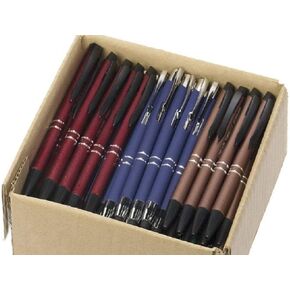 5lb Box Of Assorted Misprint Ink Pens Bulk Ballpoint Pens Retractable Metal Lot Wholesale