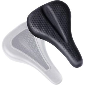 Hexair Max Saddle Cover by Delta Cycle - Pressure Reducing hexAir Grid Technology is Easy to Mount, for Exercise, Spin, Cruiser, Outdoor Bikes & Mountain Bikes - Ergonomic Design & Weather-Proof