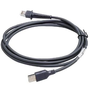 Barcode Scanner USB Cable, USB to RJ45 Cable for Datalogic GD/GM/QD/QM Series QD2430 QW2100 GPS4490 GD4430 HD3130 GM4100 QBT2131 QM2430 GBT4430 QBT2430 (2M/7FT)