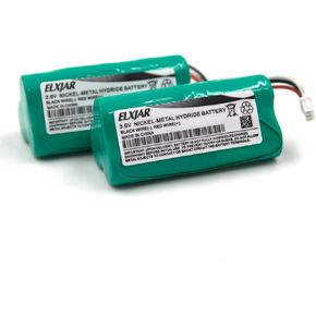 elxjar (2-Pack) 3.6V 730mAh Replacement Battery Compatible with Motorola/Symbol LS-4278 and DS-6878 Scanners, LS4278-M, DS6878-DL,DS6878-SR, 82-67705-01 rev Battery