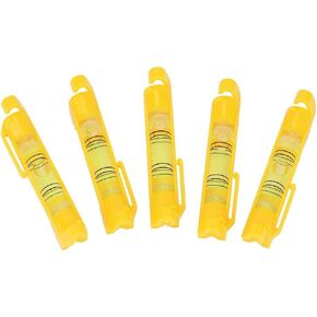 5pcs String Line Level, Mini Brick Rope Cord String Bubble Hanger Line Hanging Spirit Level Bubble String Leveler
