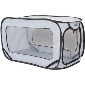PETLIKE Pop Up Dog Kennels Large Dog Bed Kennel, Portable Car Seat Dog Kennel Waterproof for Indoor Outdoor Travel, Collapsible Foldable Cat Cage