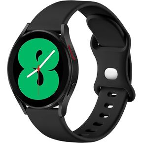 Lerobo Band Compatible with Samsung Galaxy Watch 6/5/4 Band/Active2 40mm 44mm,Galaxy Watch 3 41mm,Galaxy Watch 42mm Classic/Gear Sport SmartWatch,20mm Silicone Watchband Sport Strap for women men