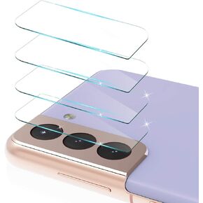 CloudValley Camera Lens Protector for Samsung Galaxy S21 5G 6.2 inch, [3 Pack] Anti-Scratch Tempered Glass Back Camera Protection [Ultra-Thin], Black