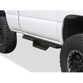 ألواح جانبية للركض من الفولاذ المقاوم للصدأ APS متوافقة مع Chevy Silverado GMC Sierra 1500 2500 1999-2006 كابينة عادية و2500 HD 3500 01-06 وكلاسيك 07