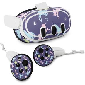 MightySkins Skin Compatible with Meta Quest 3 - Unicorn Dream | Protective, Durable, and Unique Vinyl Decal wrap Cover | Easy to Apply, Remove, and Change Styles