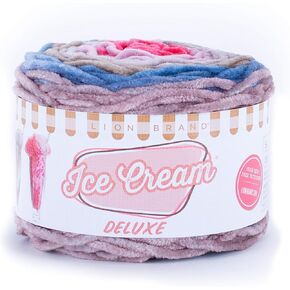 Lion Brand Yarn Ice Cream Deluxe yarn, CAPE MAY