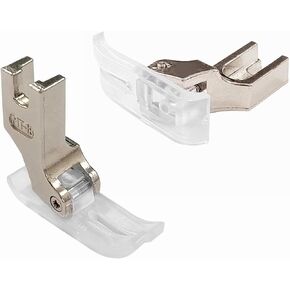 YEQIN 2pcs Industrial Sewing Machines Non-Stick Presser Foot #MT-18 Fits Brother, Singer, Juki