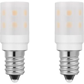 Dryer Light Bulb, 120V 10W Dryer Bulb Replacement for GE LG Maytag Appliances, WE05X20431 WP22002263 E12 Candelabra Base Bulb, 2W 200lm Not Dimmable Warm White 2-Count