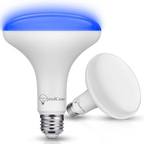 JandCase BR30 Color Changing Light Bulb, RGB+Warm+Cool White LED Flood Lights, 12W(100W Equivalent), 1050lm, Remote Control, Dimmable Multi-Color Can Light Bulbs for Ceiling, E26 Base, 2 Pack