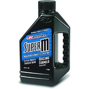 Maxima Racing Oils 20901-2PK Super M Premix 2-Stroke Premix Oil 1L Bottle, 2-Pack