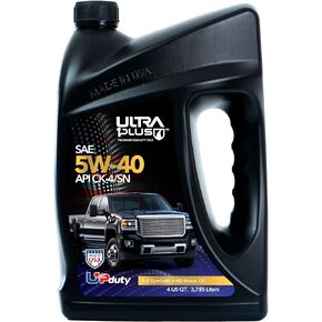 Ultra1Plus SAE 5W-40 Full Synthetic Heavy-Duty Motor Oil API CK-4/SN (1 Gallon)