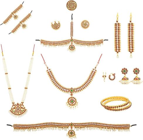 Bharatanatyam and Kuchipudi Full dance Set (10 item's) in Saudi Arabia
