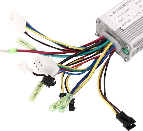 Keenso جهاز تحكم في محرك التيار المستمر مع وحدة تحكم محرك الأسلاك بطارية ليثيوم للدراجة الكهربائية 36 فولت 48 فولت 17A in Kuwait