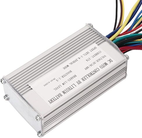 Keenso جهاز تحكم في محرك التيار المستمر مع وحدة تحكم محرك الأسلاك بطارية ليثيوم للدراجة الكهربائية 36 فولت 48 فولت 17A in Kuwait