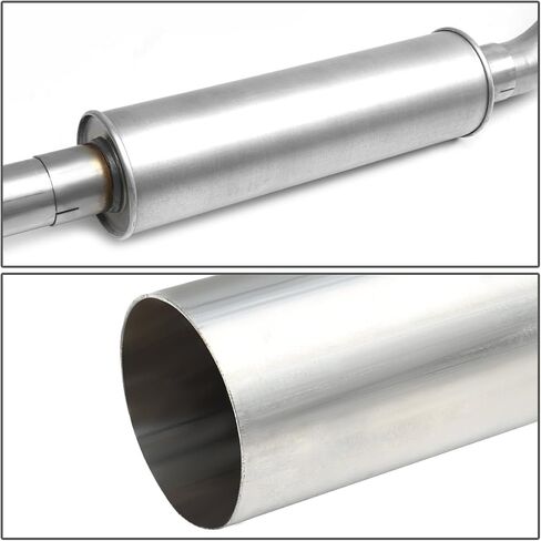 DNA MOTORING CBE-TTU00-47L Stainless Steel Dual Muffler Catback Exhaust System [Compatible with 00-06 Toyota Tundra] in Saudi Arabia
