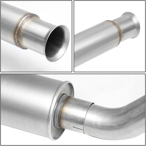 DNA MOTORING CBE-TTU00-47L Stainless Steel Dual Muffler Catback Exhaust System [Compatible with 00-06 Toyota Tundra] in Saudi Arabia