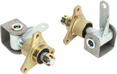 Fydun 17mm 3 Stud Front Wheel Hubs Steering Spindle Steel Alloy Wheel Hub Bearing Flange for 6in Tires Quad Bike ATV Go Kart in Saudi Arabia