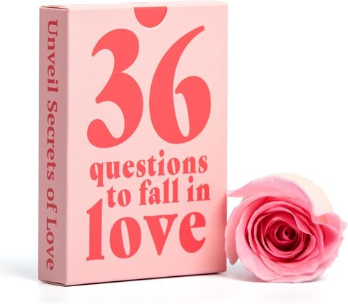 36 Questions to Fall in Love - Perfect Couples Games - Date Night Ideas - Romantic Love Games - Relationship Card Games - Date Deck for Couples Activities - Gifts for Her - Exciting Board Game in Saudi Arabia