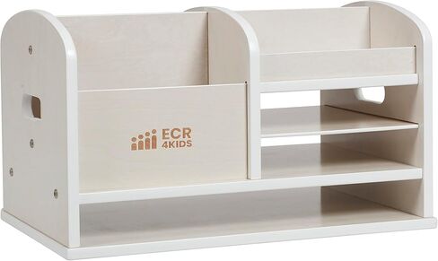 مركز تخزين لوازم الطاولة من ECR4Kids، علبة للمعلم، طبيعية in Kuwait
