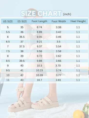 صنادل نسائية ذات نعل سميك مفتوحة من الأمام ونعل سميك ونعل سميك وفيلكرو سهل الارتداء، أحذية صيفية، أبيض، مقاس 9 in Kuwait