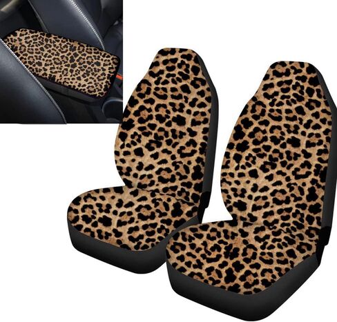 Beauty Collector Fun Baseball Print Front Bucket Car Seat Covers for Detachable and Non Detachable Headrests Auto in Saudi Arabia