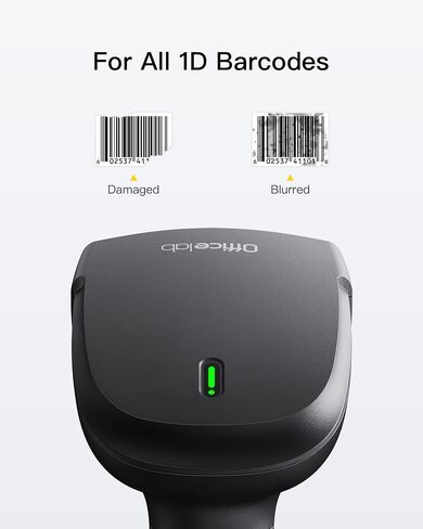 Barcode Scanner, 1D USB Handheld Barcode Reader, Screen Scanning, BS02004 in Saudi Arabia
